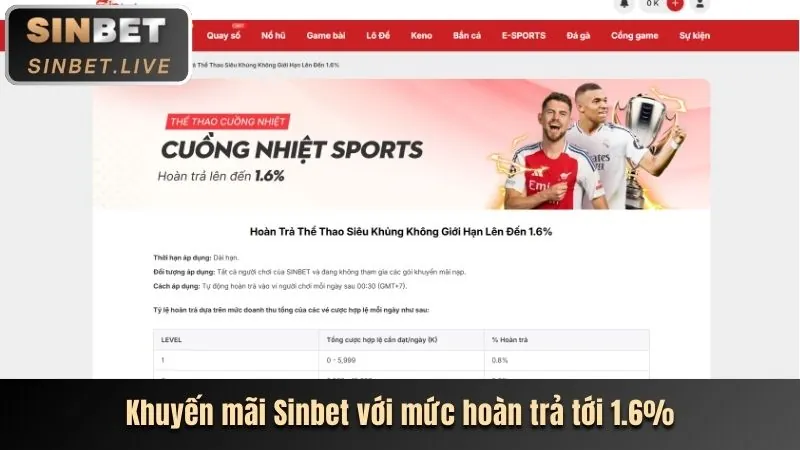 Nút đăng ký VG99 trên trang chủ